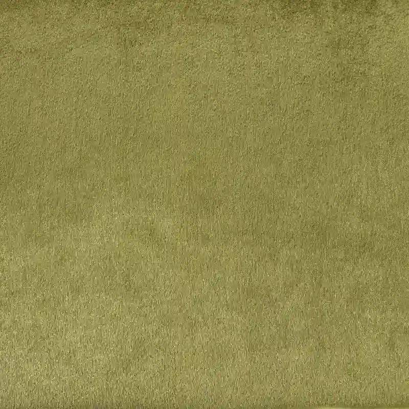 Fauteuil d'appoint en velours vert / blanc / beige, siège simple, accoudoir rond
