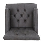 Fauteuil club capitonné Slate 28 avec clous de tapissier