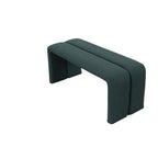 Ensemble ottoman de banc rembourré moderne comprenant quatre bancs