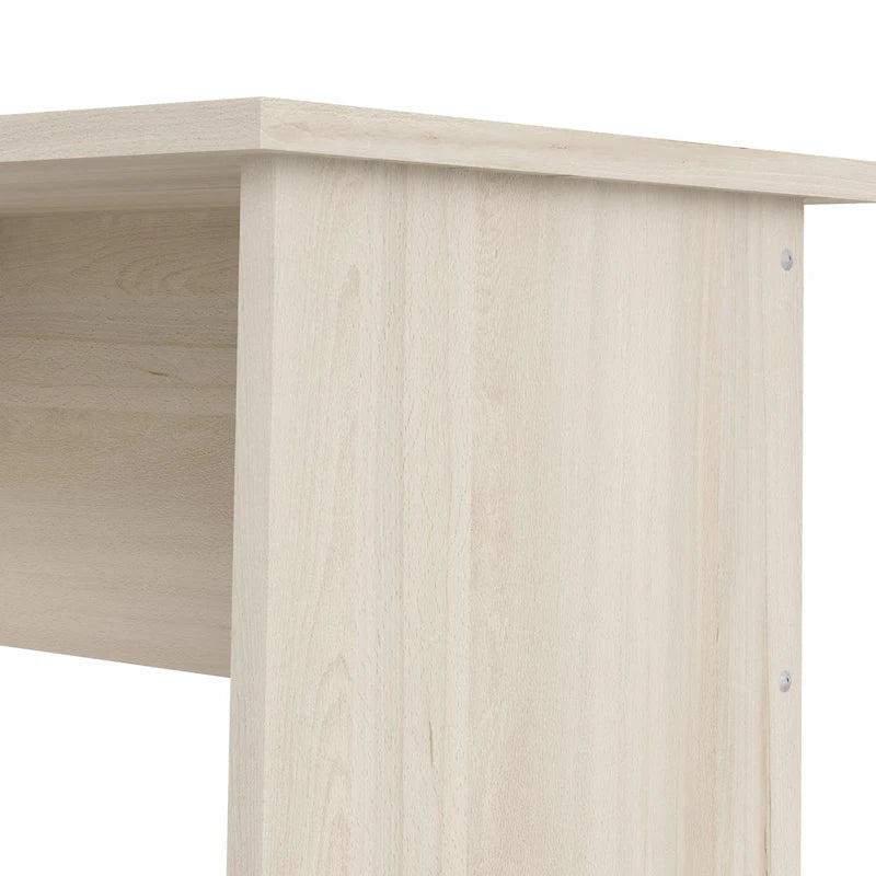 Bureau 4 tiroirs avec étagère ouverte, multicolore, pour une personne