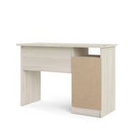 Bureau 4 tiroirs avec étagère ouverte, multicolore, pour une personne