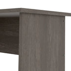 Bureau 4 tiroirs avec étagère ouverte, multicolore, pour une personne