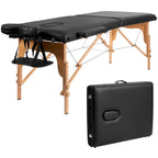 Costway Table de massage portable 84 L Lit de Spa facial réglable Tatouage
