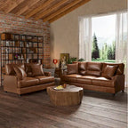 Ensemble Canapé et Fauteuil 2 Pièces en Similicuir de Morden Fort