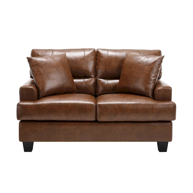 Ensemble Canapé et Fauteuil 2 Pièces en Similicuir de Morden Fort