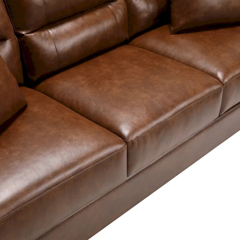 Ensemble Canapé et Fauteuil 2 Pièces en Similicuir de Morden Fort