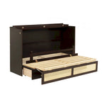 Lit escamotable Queen Size polyvalent avec fonction de rangement