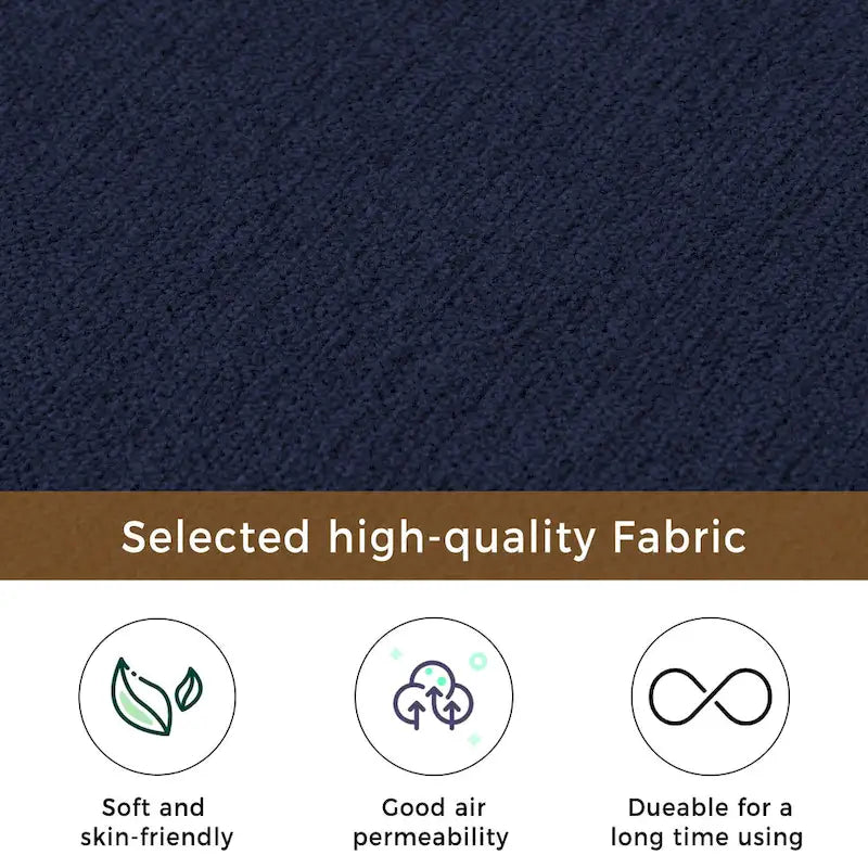 Chauffeuse d'angle en polyester bleu / gris / jaune, 1 à 2 places