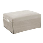 Chaise longue convertible 4-en-1 en velours côtelé blanc 36,61