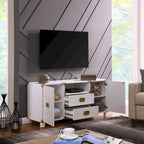 Meuble TV Goulet Media de SEI Furniture pour téléviseurs jusqu'à 50 po