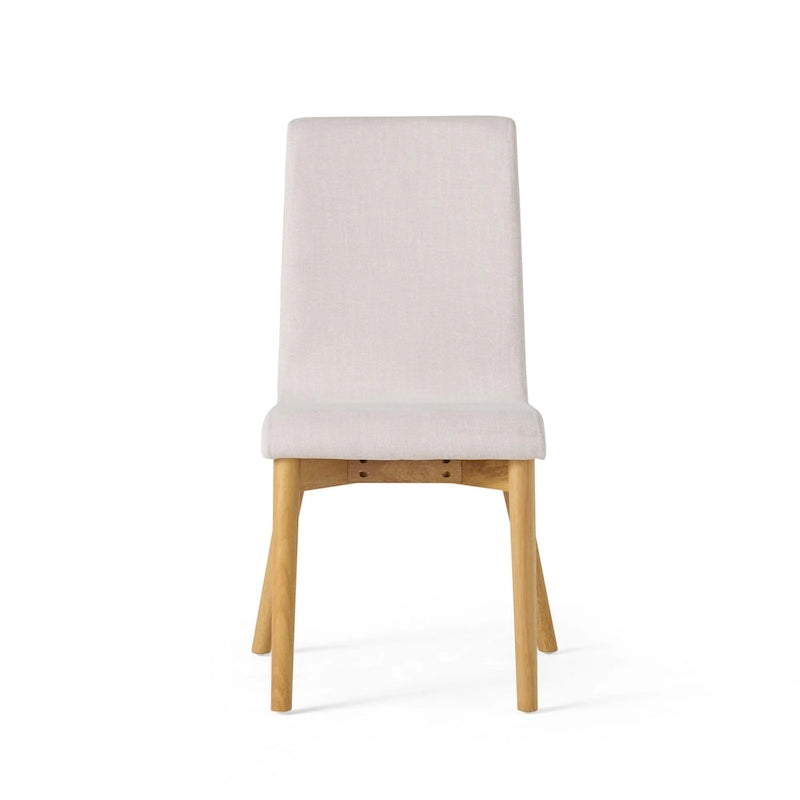 Chaises de salle à manger en tissu Orrin de style milieu de siècle (lot de 2) par Christopher Knight Home
