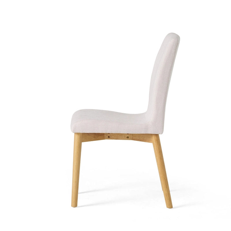 Chaises de salle à manger en tissu Orrin de style milieu de siècle (lot de 2) par Christopher Knight Home