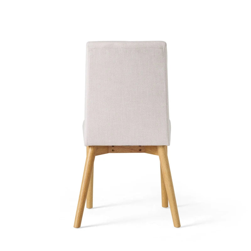 Chaises de salle à manger en tissu Orrin de style milieu de siècle (lot de 2) par Christopher Knight Home