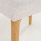 Chaises de salle à manger en tissu Orrin de style milieu de siècle (lot de 2) par Christopher Knight Home
