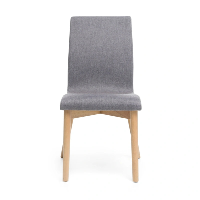 Chaises de salle à manger en tissu Orrin de style milieu de siècle (lot de 2) par Christopher Knight Home