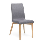 Chaises de salle à manger en tissu Orrin de style milieu de siècle (lot de 2) par Christopher Knight Home