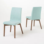 Chaises de salle à manger en tissu Orrin de style milieu de siècle (lot de 2) par Christopher Knight Home