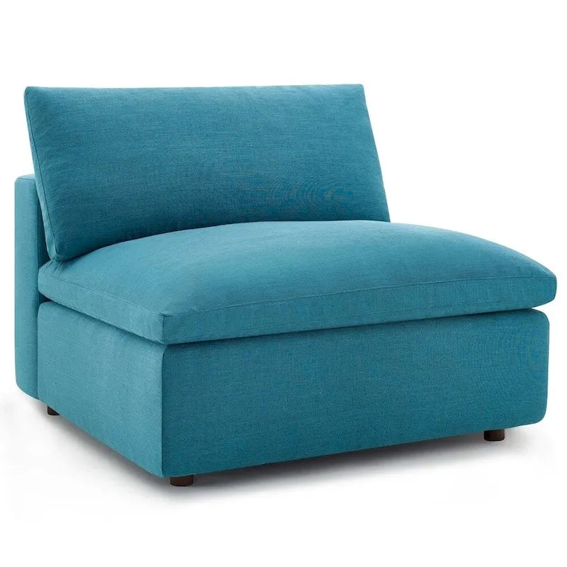 Ensemble de canapé d'angle 5 pièces en tissu/bois garni de duvet Copper Grove Hrazdan