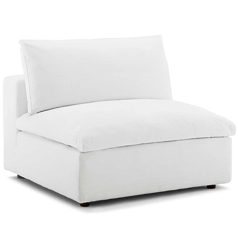 Ensemble de canapé d'angle 5 pièces en tissu/bois garni de duvet Copper Grove Hrazdan