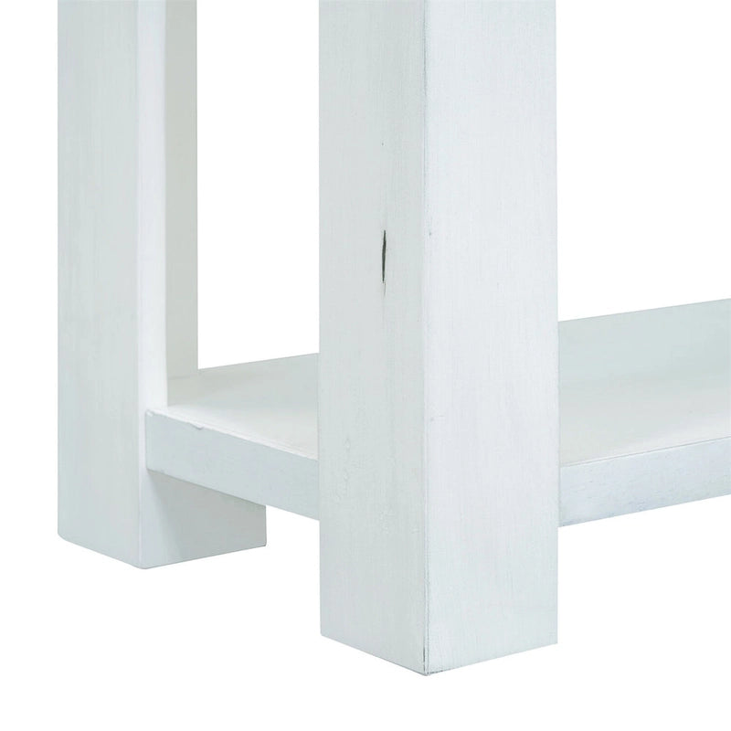 Console rustique Merax avec tiroirs de rangement et étagère inférieure