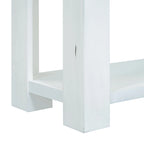 Console rustique Merax avec tiroirs de rangement et étagère inférieure