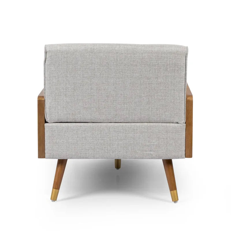 Fortas - Chaise longue moderne du milieu du siècle par Christopher Knight Home - 32,00 L x 63,75 P x 33,50 H
