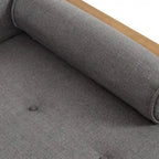 Fortas - Chaise longue moderne du milieu du siècle par Christopher Knight Home - 32,00 L x 63,75 P x 33,50 H
