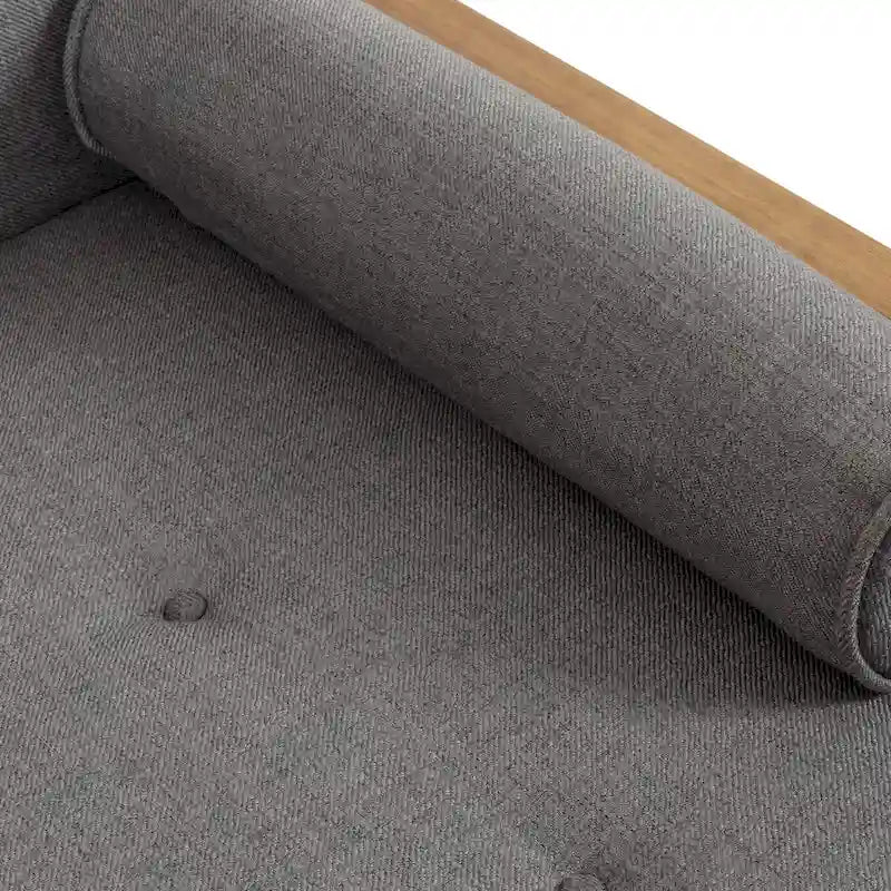 Fortas - Chaise longue moderne du milieu du siècle par Christopher Knight Home - 32,00 L x 63,75 P x 33,50 H
