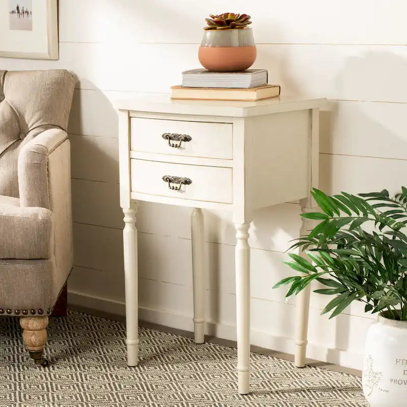 SAFAVIEH Sandra Accent Table - 18.1 x 15 x 30.1 - 18Wx15Dx30H
