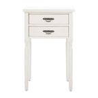 Table d'appoint, style campagnard français, bouleau blanc/vert sauge/bleu sarcelle, 1 personne