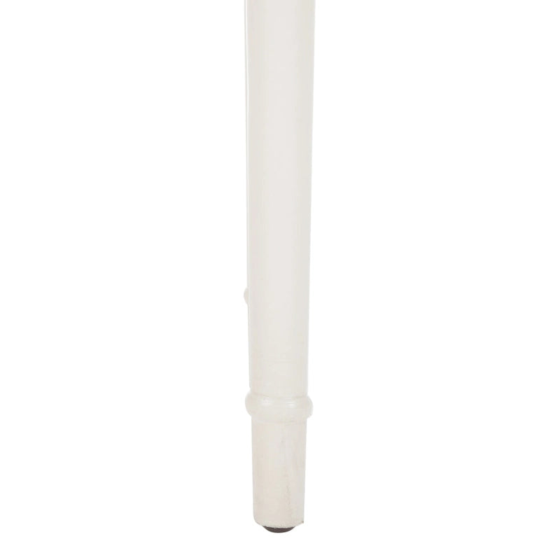 Table d'appoint, style campagnard français, bouleau blanc/vert sauge/bleu sarcelle, 1 personne