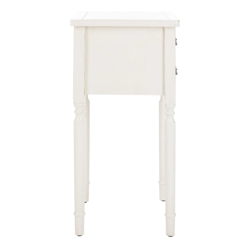 Table d'appoint, style campagnard français, bouleau blanc/vert sauge/bleu sarcelle, 1 personne