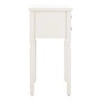 Table d'appoint, style campagnard français, bouleau blanc/vert sauge/bleu sarcelle, 1 personne