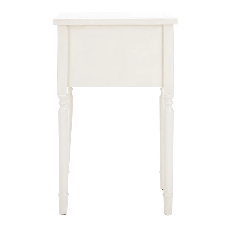 Table d'appoint, style campagnard français, bouleau blanc/vert sauge/bleu sarcelle, 1 personne