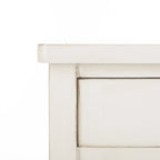 Table d'appoint, style campagnard français, bouleau blanc/vert sauge/bleu sarcelle, 1 personne