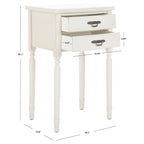 Table d'appoint, style campagnard français, bouleau blanc/vert sauge/bleu sarcelle, 1 personne
