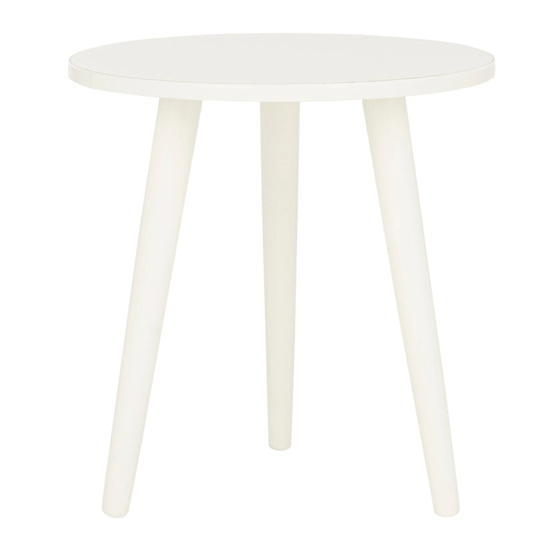 Table d'appoint ronde, bois de pin, 4 couleurs – 40,6 cm (L) x 40,6 cm (P) x 40,6 cm (H)