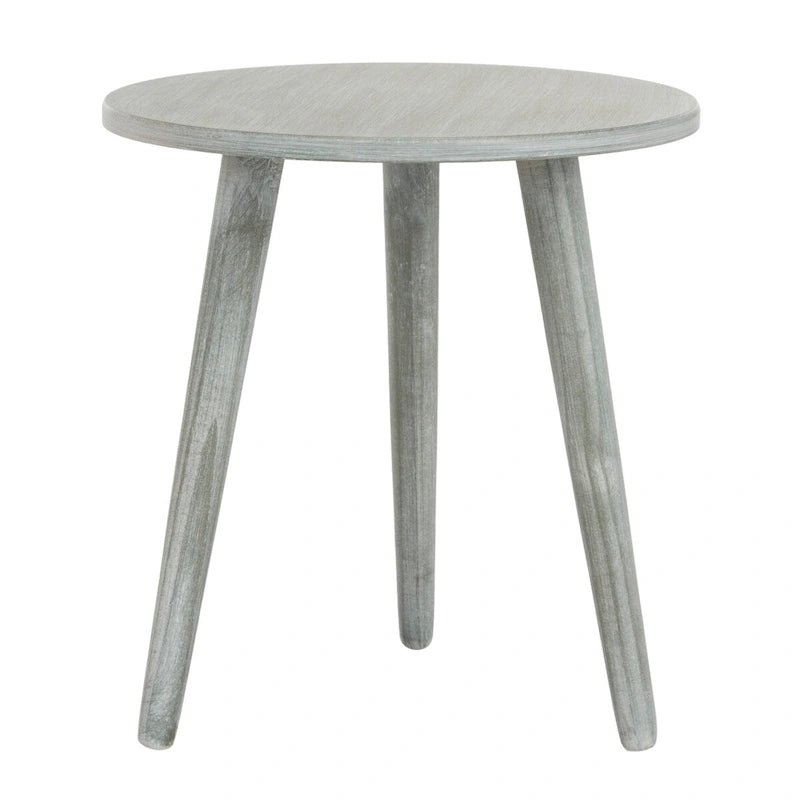 Table d'appoint ronde, bois de pin, 4 couleurs – 40,6 cm (L) x 40,6 cm (P) x 40,6 cm (H)