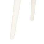 Table d'appoint ronde, bois de pin, 4 couleurs – 40,6 cm (L) x 40,6 cm (P) x 40,6 cm (H)