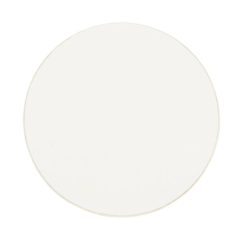 Table d'appoint ronde, bois de pin, 4 couleurs – 40,6 cm (L) x 40,6 cm (P) x 40,6 cm (H)