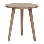 Table d'appoint ronde, bois de pin, 4 couleurs – 40,6 cm (L) x 40,6 cm (P) x 40,6 cm (H)