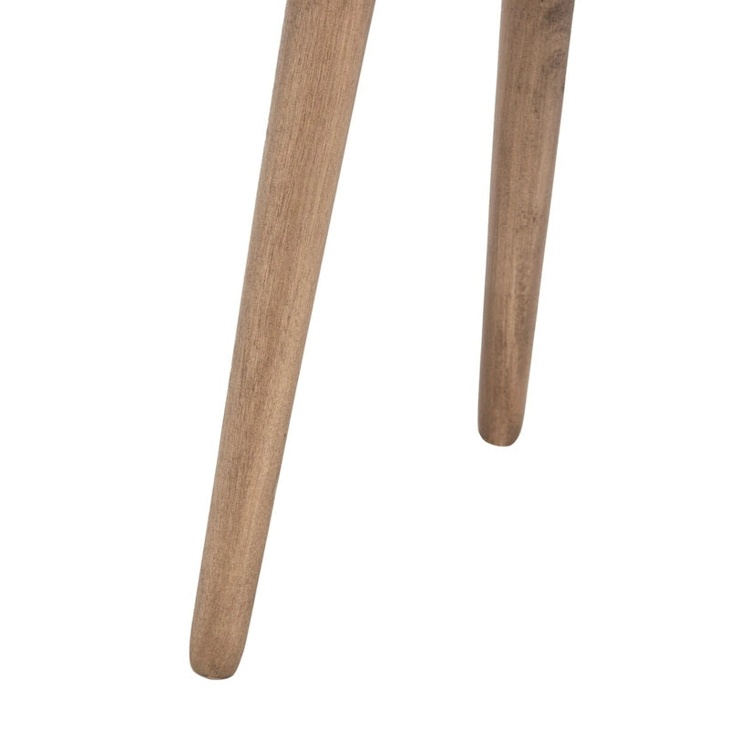 Table d'appoint ronde, bois de pin, 4 couleurs – 40,6 cm (L) x 40,6 cm (P) x 40,6 cm (H)
