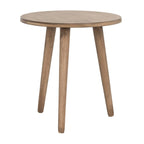 Table d'appoint ronde, bois de pin, 4 couleurs – 40,6 cm (L) x 40,6 cm (P) x 40,6 cm (H)