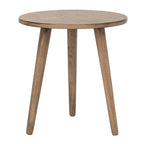 Table d'appoint ronde, bois de pin, 4 couleurs – 40,6 cm (L) x 40,6 cm (P) x 40,6 cm (H)