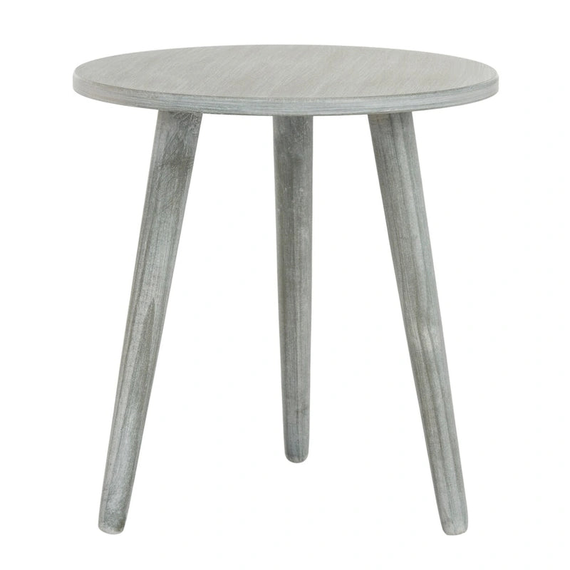 Table d'appoint ronde, bois de pin, 4 couleurs – 40,6 cm (L) x 40,6 cm (P) x 40,6 cm (H)