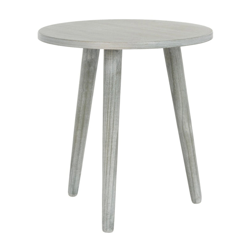 Table d'appoint ronde, bois de pin, 4 couleurs – 40,6 cm (L) x 40,6 cm (P) x 40,6 cm (H)