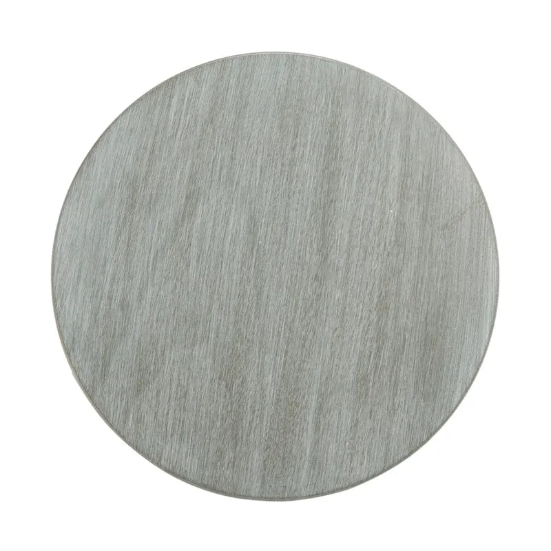 Table d'appoint ronde, bois de pin, 4 couleurs – 40,6 cm (L) x 40,6 cm (P) x 40,6 cm (H)