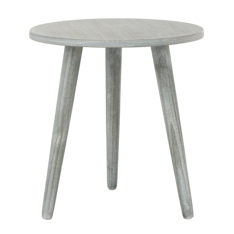 Table d'appoint ronde, bois de pin, 4 couleurs – 40,6 cm (L) x 40,6 cm (P) x 40,6 cm (H)
