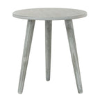 Table d'appoint ronde, bois de pin, 4 couleurs – 40,6 cm (L) x 40,6 cm (P) x 40,6 cm (H)