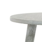 Table d'appoint ronde, bois de pin, 4 couleurs – 40,6 cm (L) x 40,6 cm (P) x 40,6 cm (H)